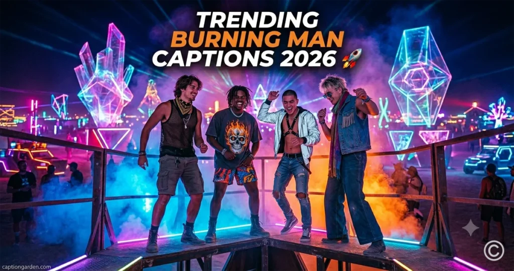 Trending Burning Man Captions 