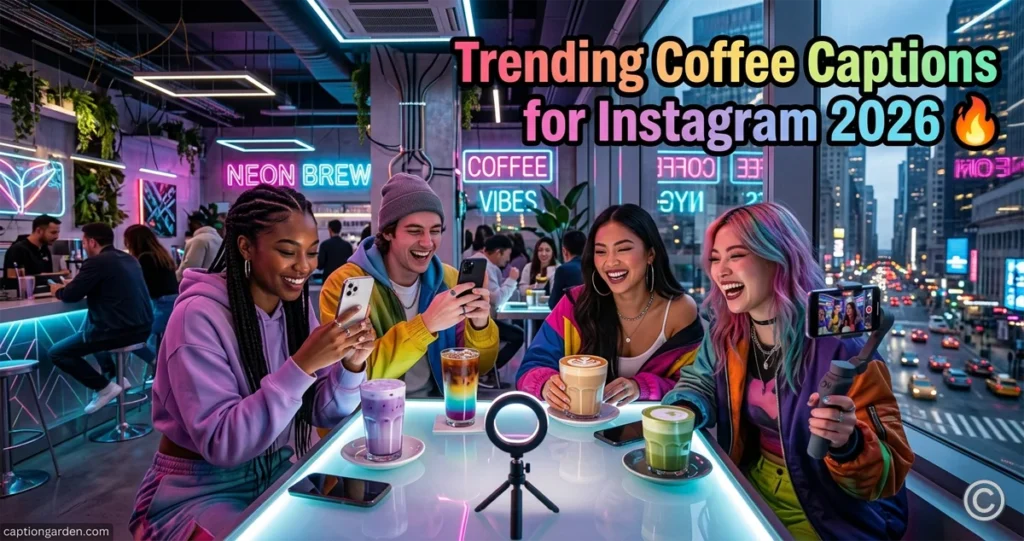Trending Coffee Captions for Instagram 2026