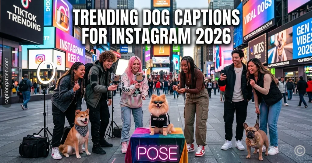 Trending Dog Captions for Instagram 2026