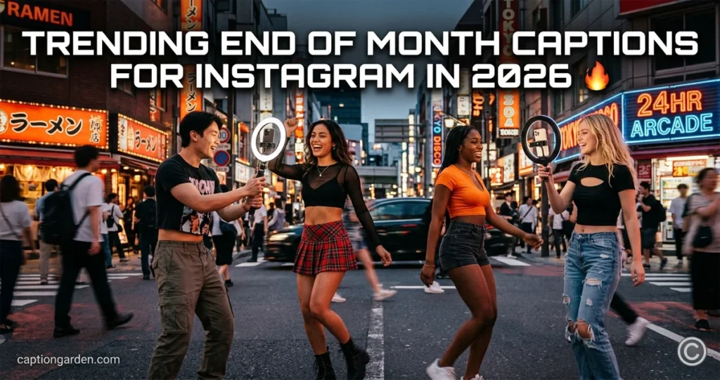 Trending End of Month Captions for Instagram in 2026