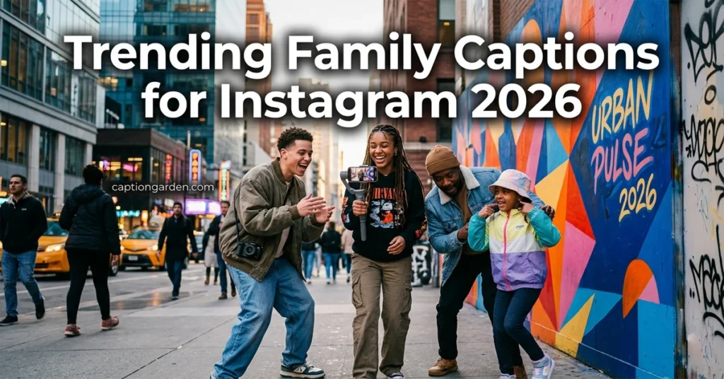 Trending Family Captions for Instagram 2026