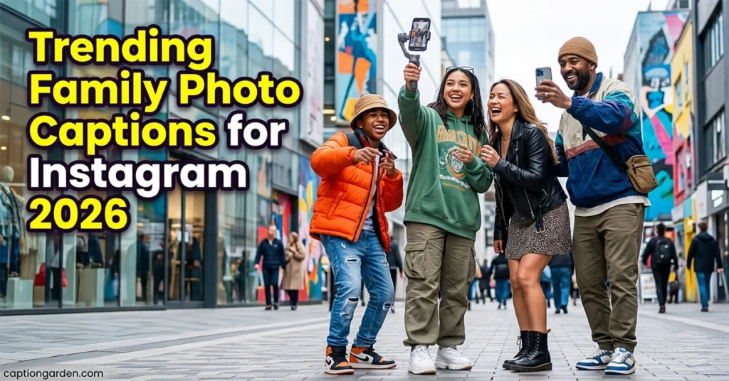 Trending Family Photo Captions for Instagram 2026 