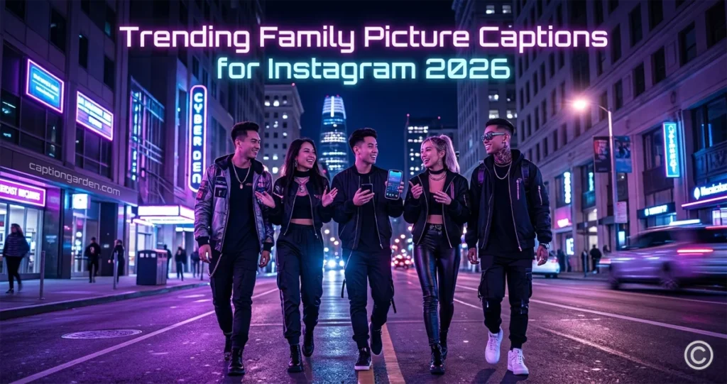 Trending Family Picture Captions for Instagram 2026