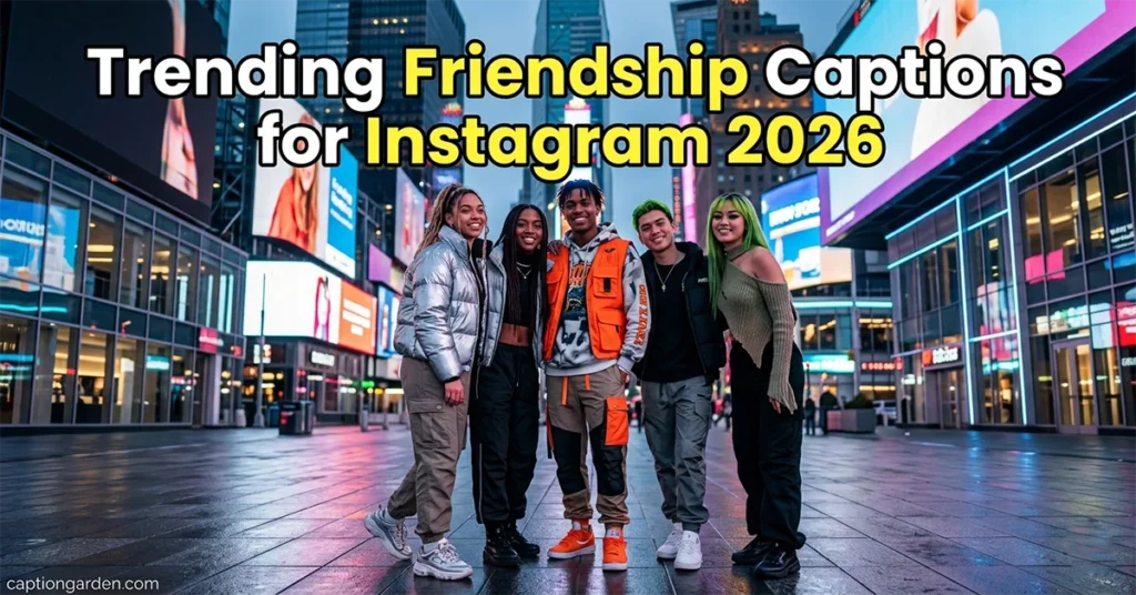 Trending Friendship Captions for Instagram 2026 
