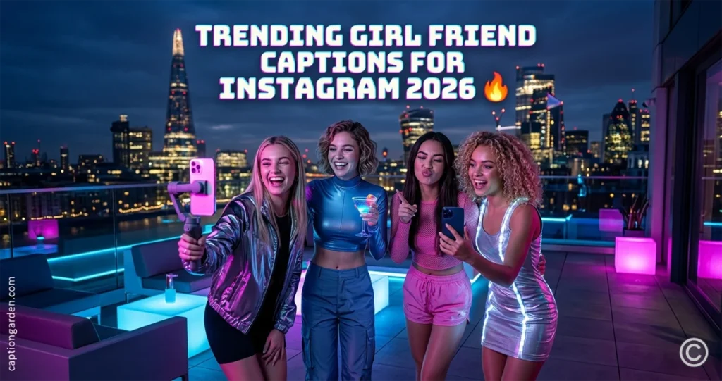 Trending Girl Friend Captions for Instagram 2026
