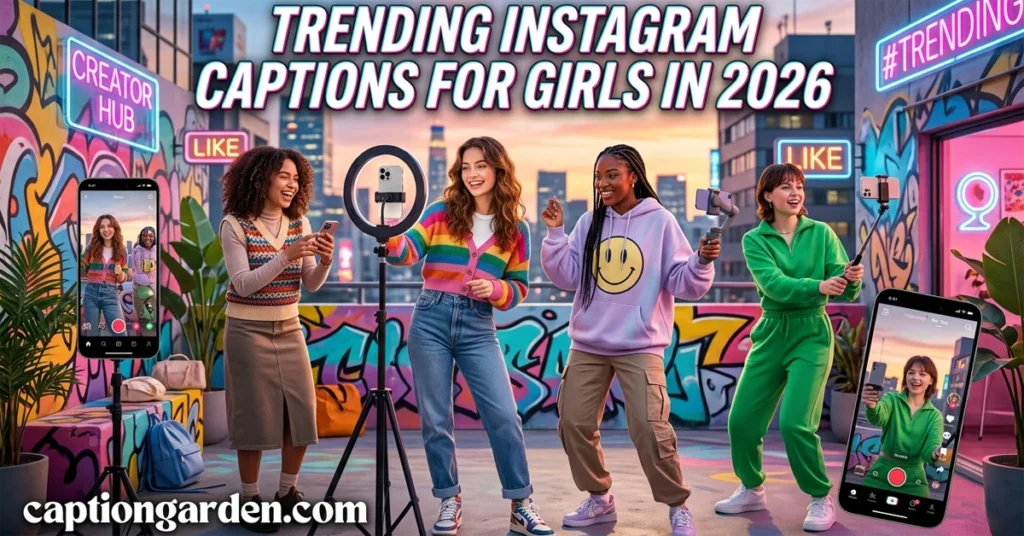 Trending Instagram Captions for Girls in 2026