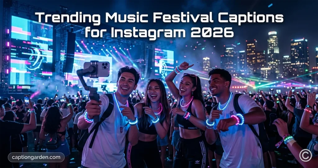 Trending Music Festival Captions for Instagram