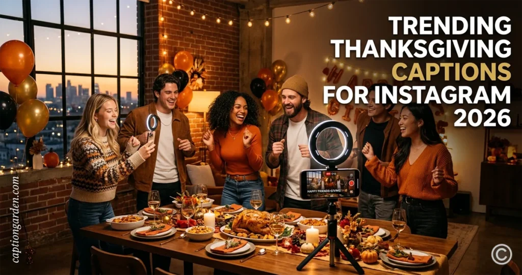 Trending Thanksgiving Captions for Instagram 2026