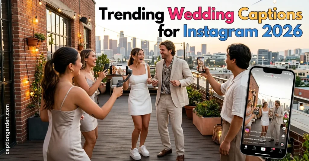 Trending Wedding Captions for Instagram 2026