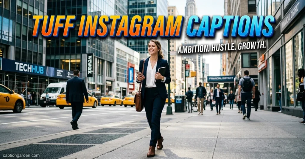Tuff Instagram Captions