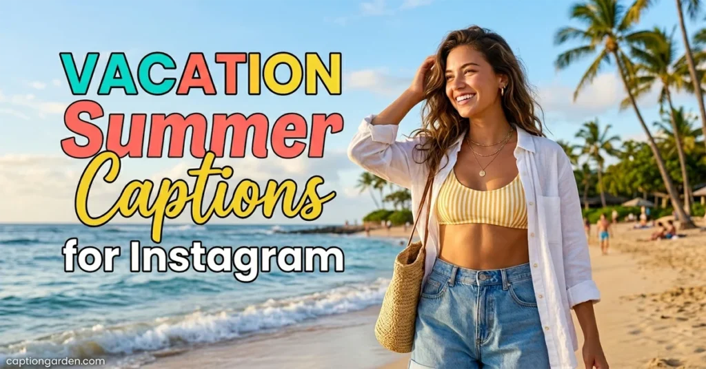 Vacation Summer Captions for Instagram