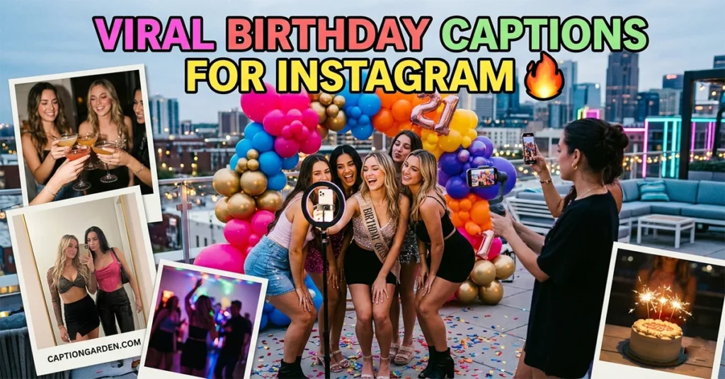 Viral Birthday Captions for Instagram
