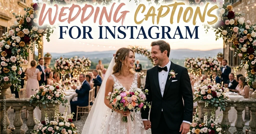 Wedding Captions for Instagram