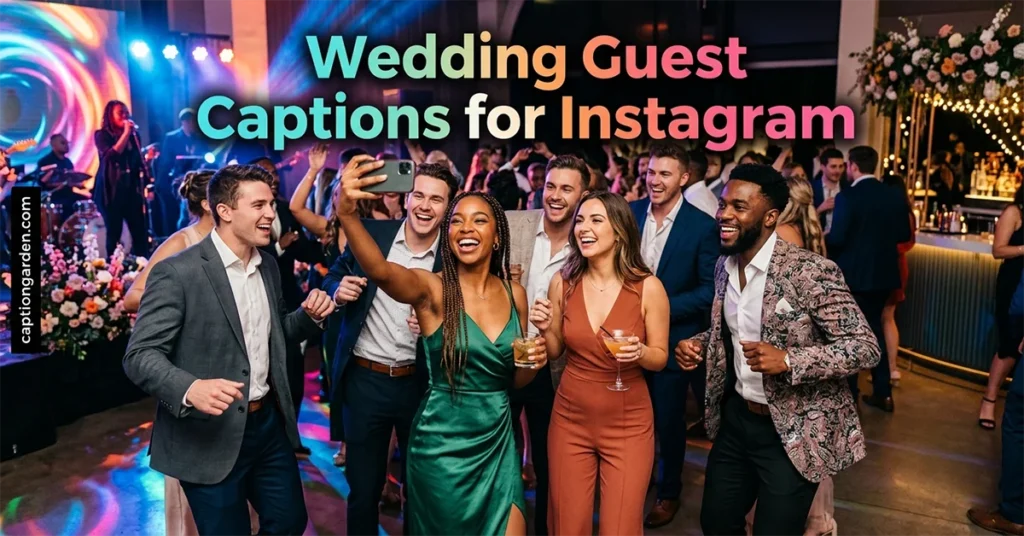Wedding Guest Captions for Instagram