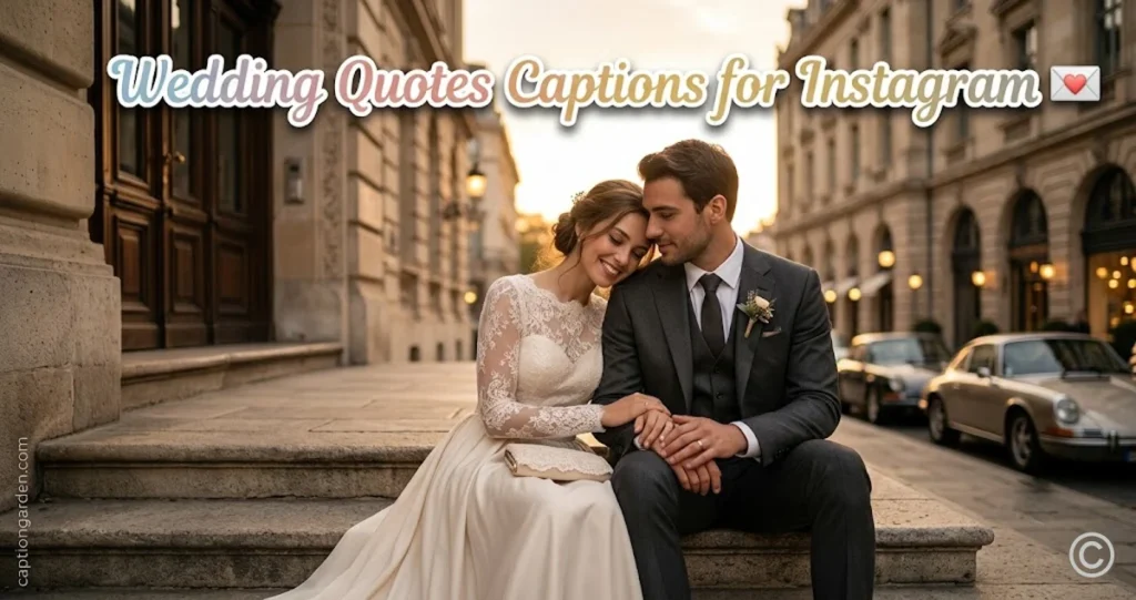 Wedding Quotes Captions for Instagram