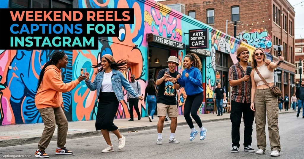 Weekend Reels Captions for Instagram