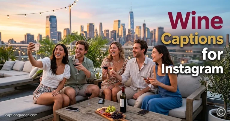 Wine Captions for Instagram