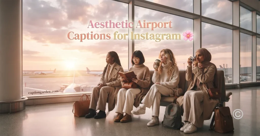 Aesthetic Airport Captions for Instagram