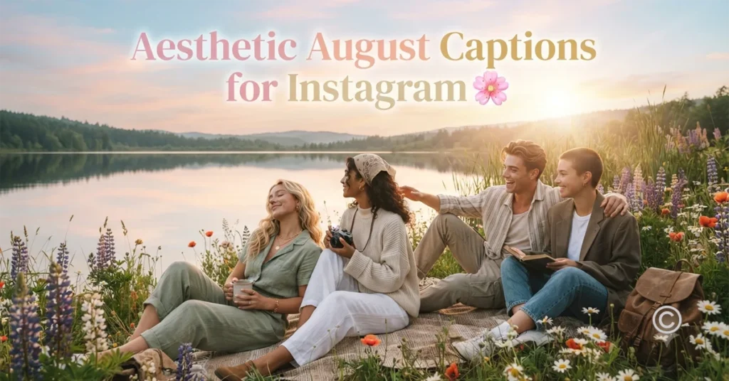 Aesthetic August Captions for Instagram