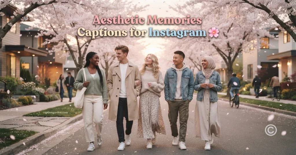 Aesthetic Memories Captions for Instagram