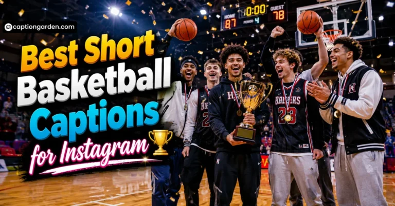 Short Basketball Captions for Instagram