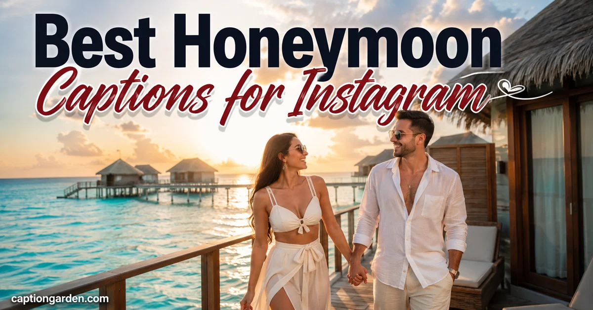 Best Honeymoon Captions for Instagram