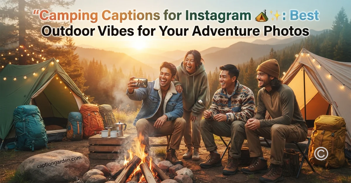 camping captions for instagram