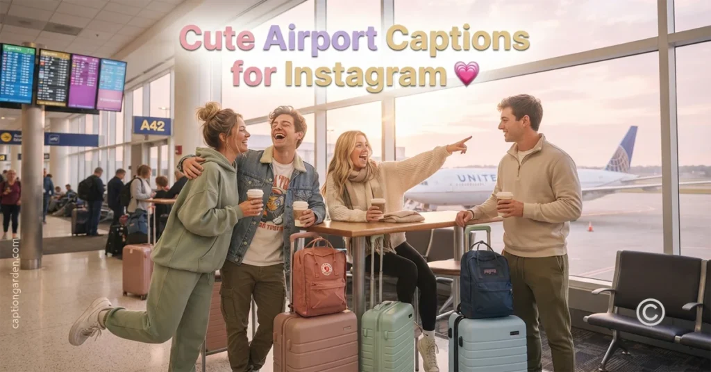Cute Airport Captions for Instagram