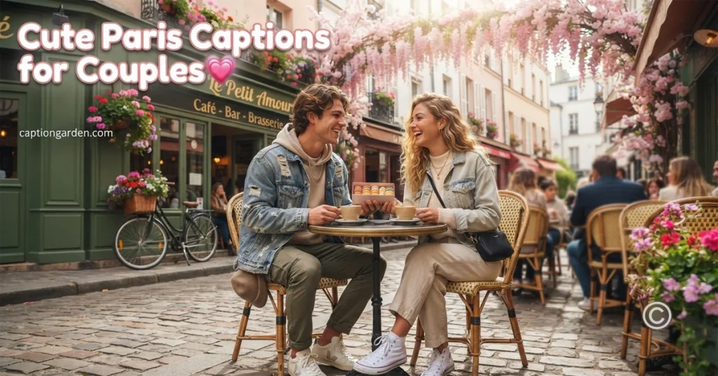 Cute Paris Captions for Couples