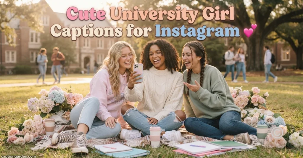  University Girl Captions for Instagram