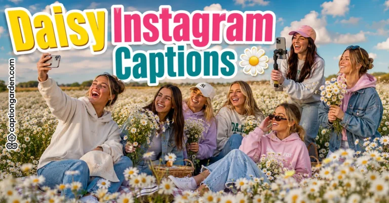 Daisy Captions for Instagram
