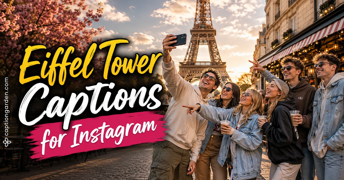 Eiffel Tower Captions for Instagram