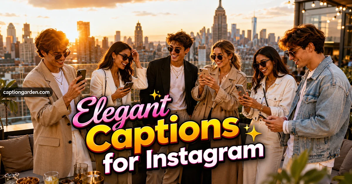 Elegant Captions for Instagram