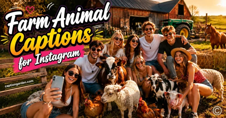 Farm Animal Captions
