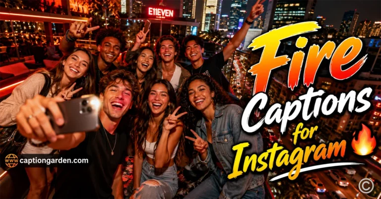 Fire Captions for Instagram