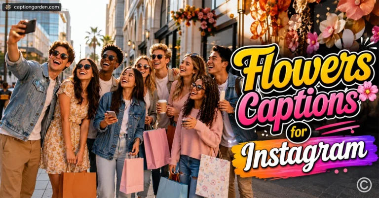 Flowers Captions for Instagram