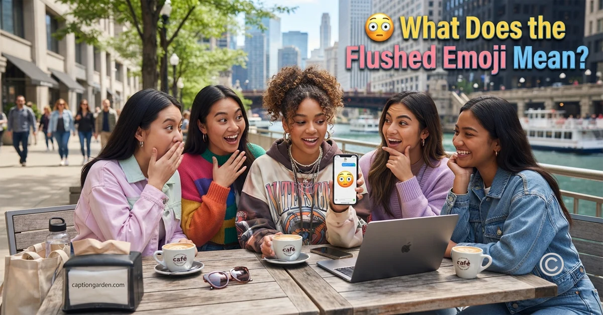 Flushed Emoji Meaning