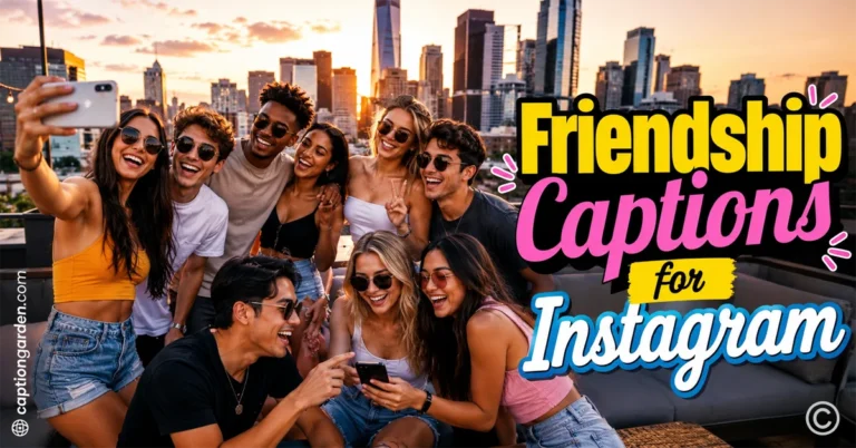 Friendship Captions for Instagram
