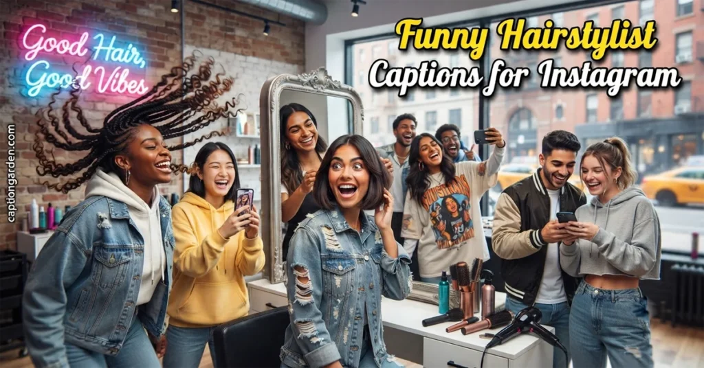 Funny Hairstylist Captions for Instagram