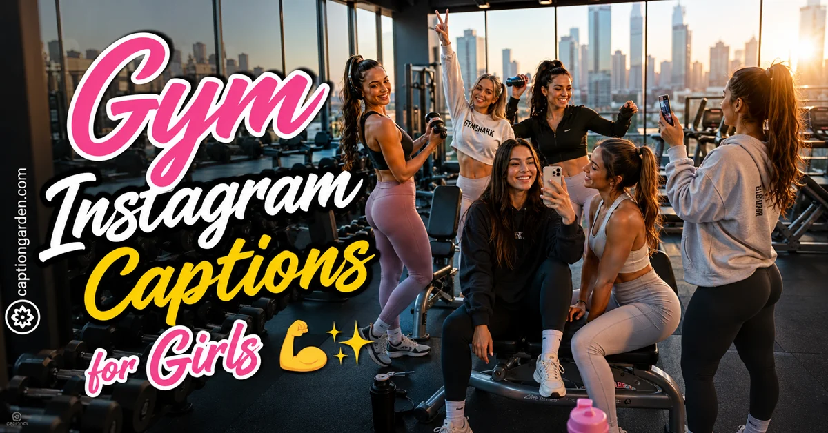 Gym Instagram Captions for Girls
