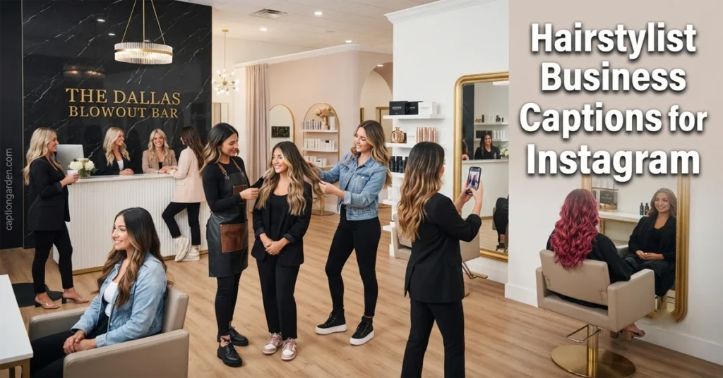 Hair Transformation Captions for Instagram