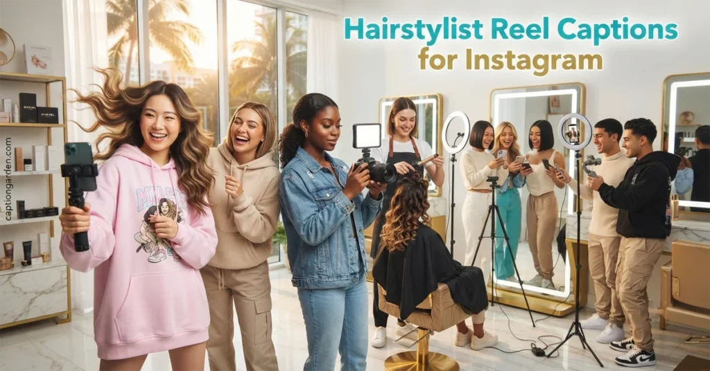 Hairstylist Reel Captions for Instagram