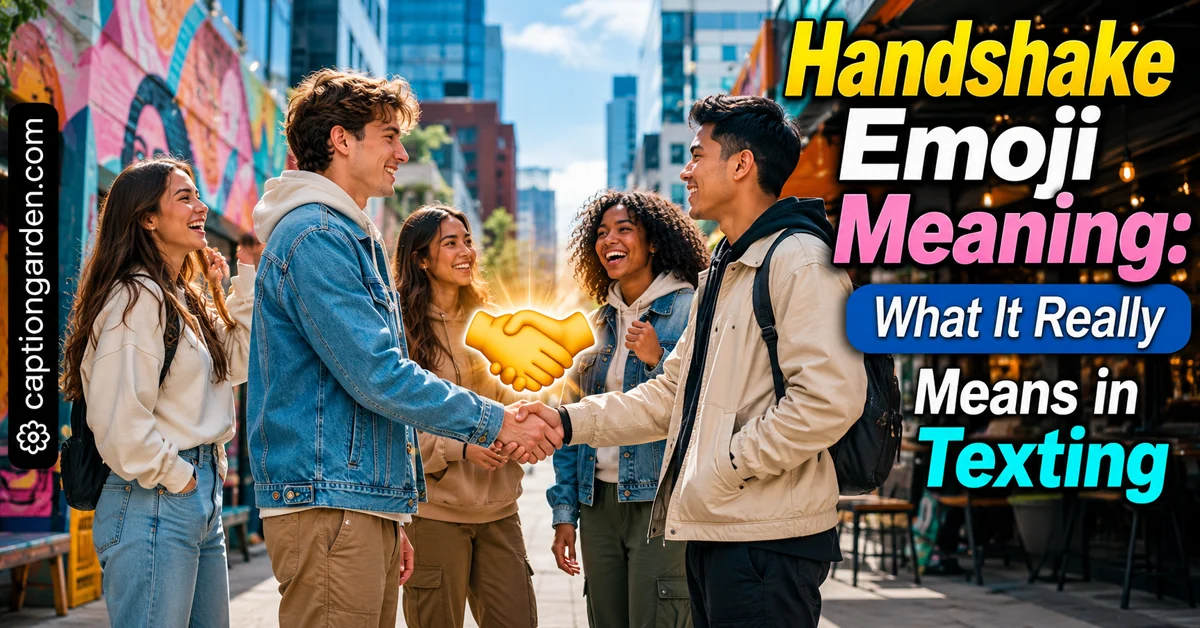 Handshake Emoji Meaning