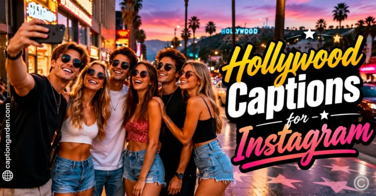 Hollywood Captions for Instagram