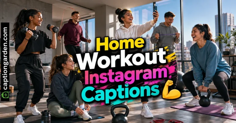 Home Workout Instagram Captions