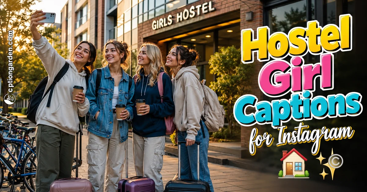 Hostel Girl Captions for Instagram