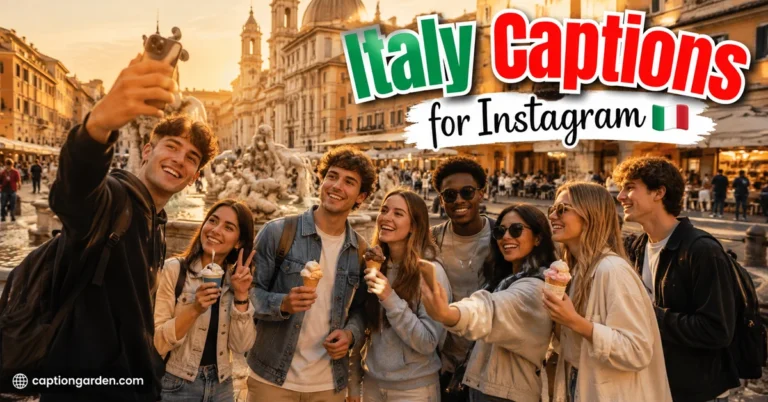 Italy Captions for Instagram