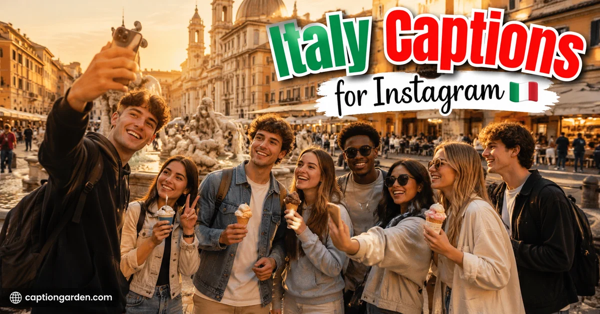 Italy Captions for Instagram