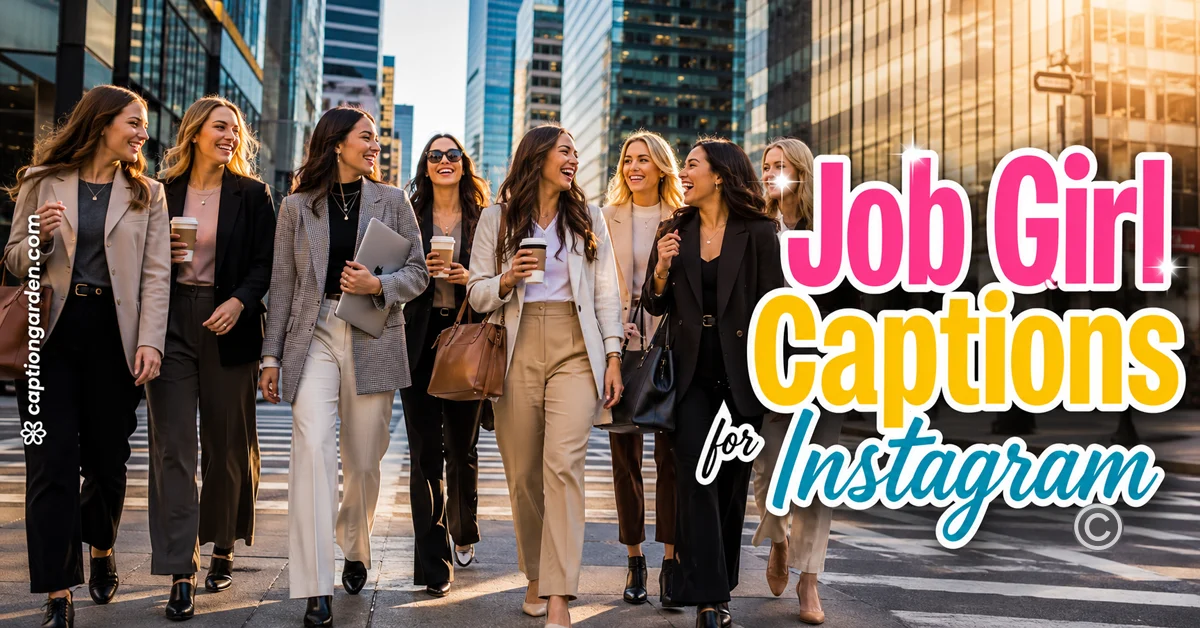 Job Girl Captions for Instagram