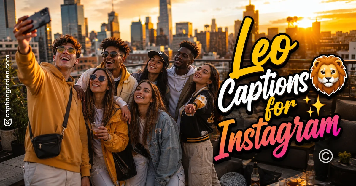 Leo Captions for Instagram